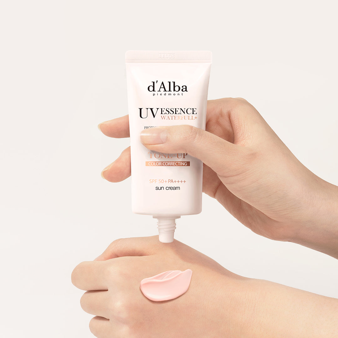 d'Alba launched new vegan sunscreen, Waterfull Vegan Tone Up Sunscreen