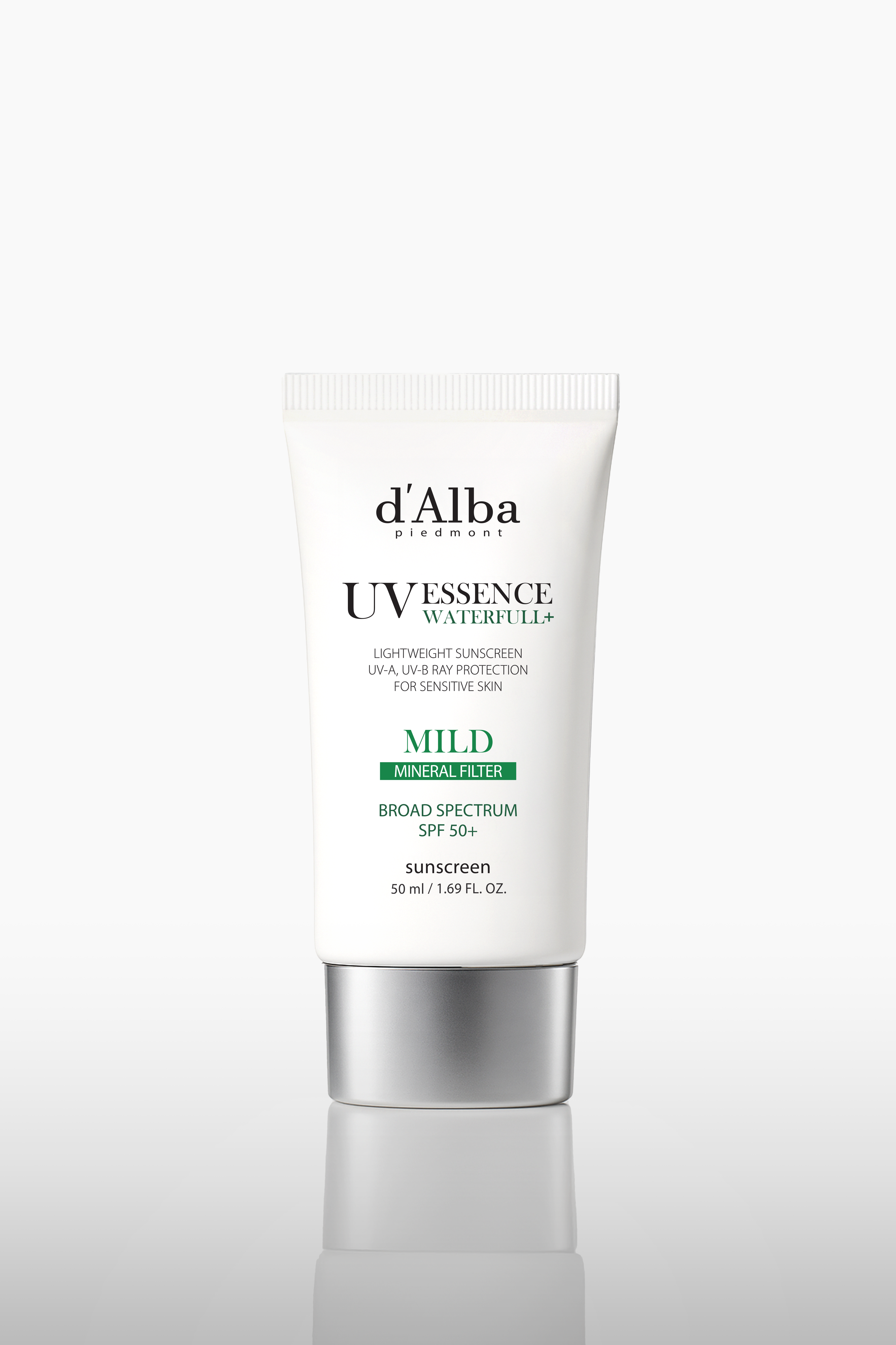 d'Alba UVエッセンス& TIRTIR コンパクト d'Alba White Truffle Waterfull Mild Sunscreen SPF 50+