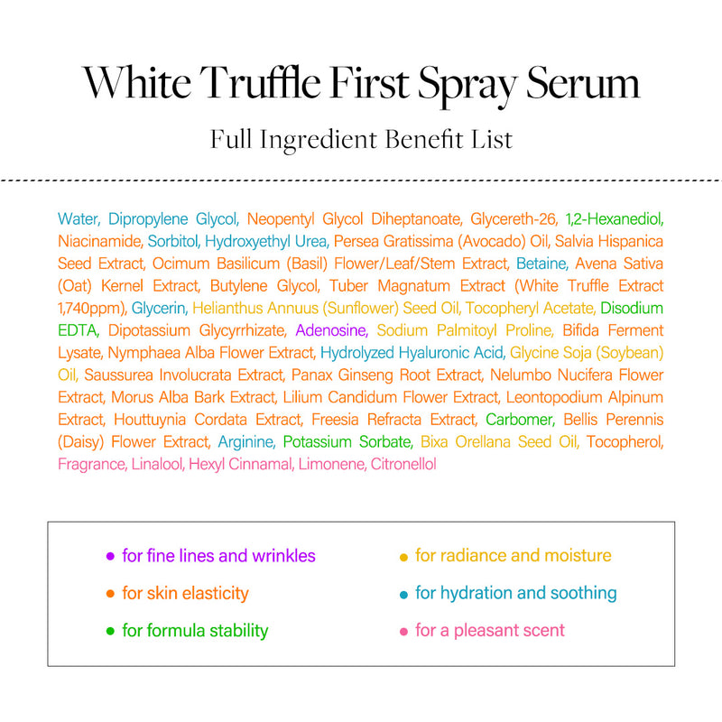 d'Alba White Truffle VEGAN First Spray Serum 50ml