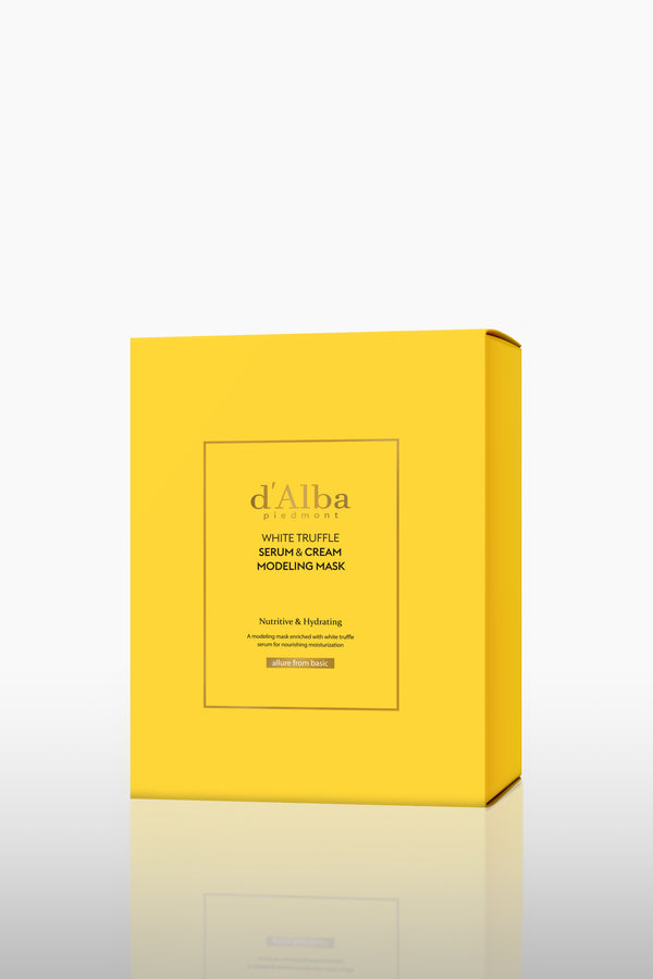 d'Alba White Truffle Serum & Cream Modeling Mask (Nutritive/Hydrating)