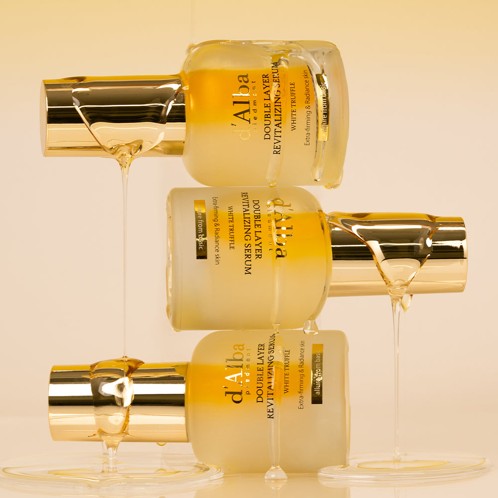 d'Alba  ダブルレイヤー リバイタライジングセラム 30ml 2本 ダルバ ホワイトトリュフダブルレイヤーリバイタライジングセラム 30ml