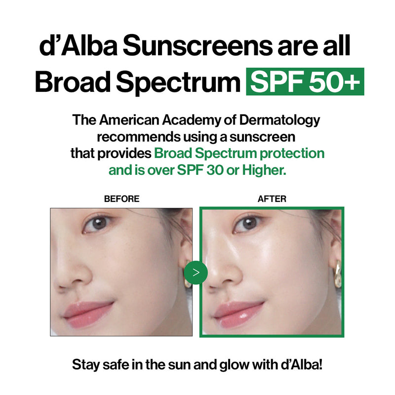 d'Alba Waterfull Mild Sunscreen SPF50+