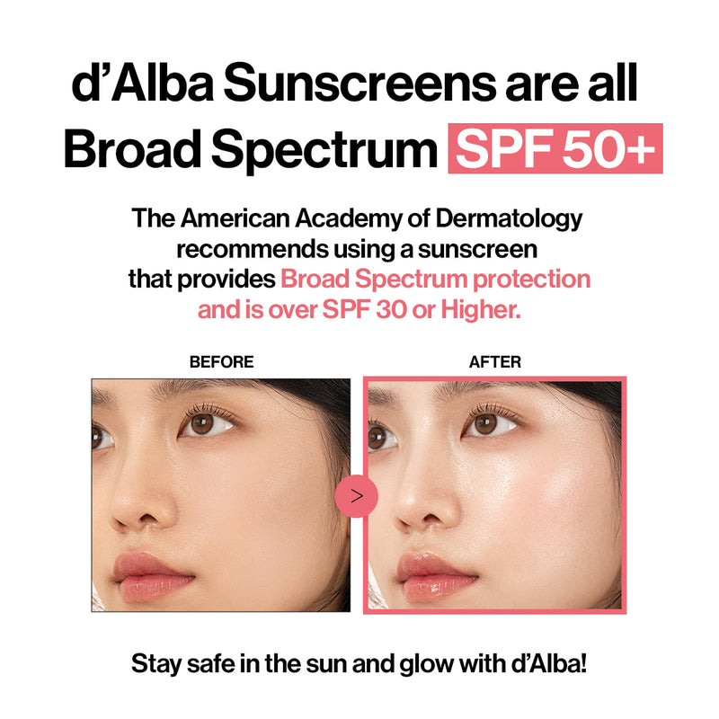 d'Alba Waterfull Tone-Up Sunscreen SPF50+