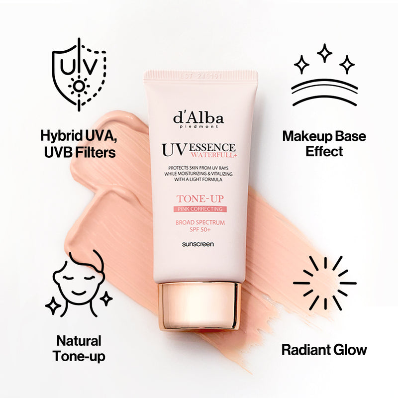 d'Alba Waterfull Tone-Up Sunscreen SPF50+