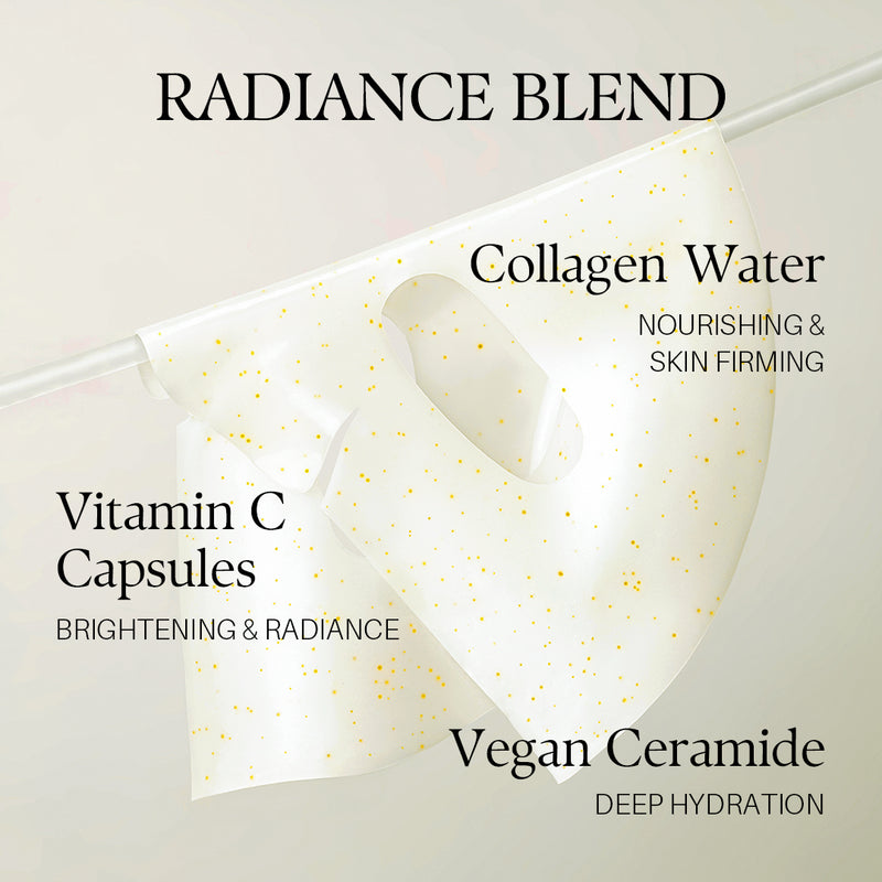 d'Alba Signature Vita Capsule Hydrogel Mask 8-Shape 1BOX (4 Sheets)