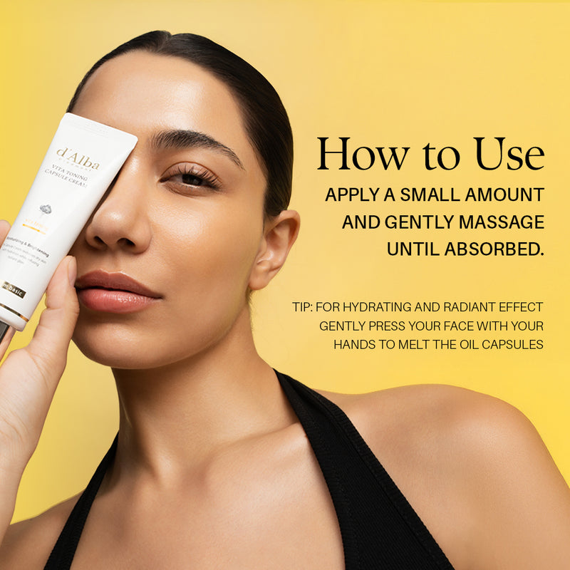 d'alba Piedmont Vita Toning Capsule Cream (Tube)