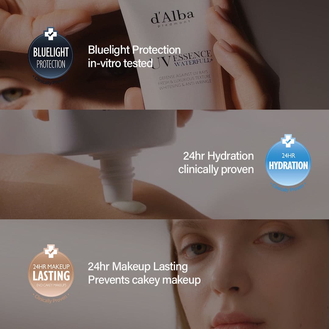 d'Alba waterfull essence sunscreen