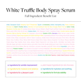 Full Ingredient Benefit List of d'Alba White Truffle Aromatic Body Mist Serum